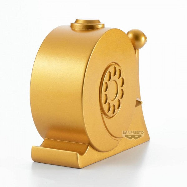 Sofvimates One Piece Golden Den Den Mushi Figure