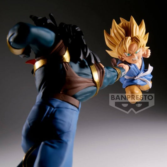 DRAGON BALL GT - MATCH MAKERS - SUPER ANDROID 17 VS SUPER SAIYAN SON GOKU