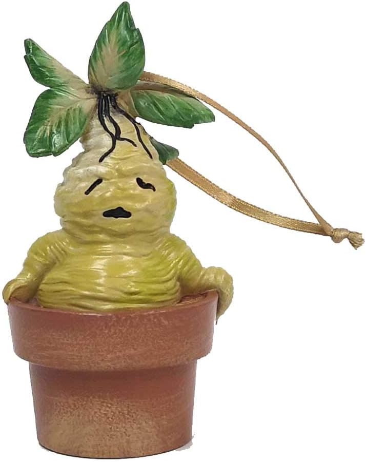Harry Potter Mandrake Plant Hanging Ornament, Resin
