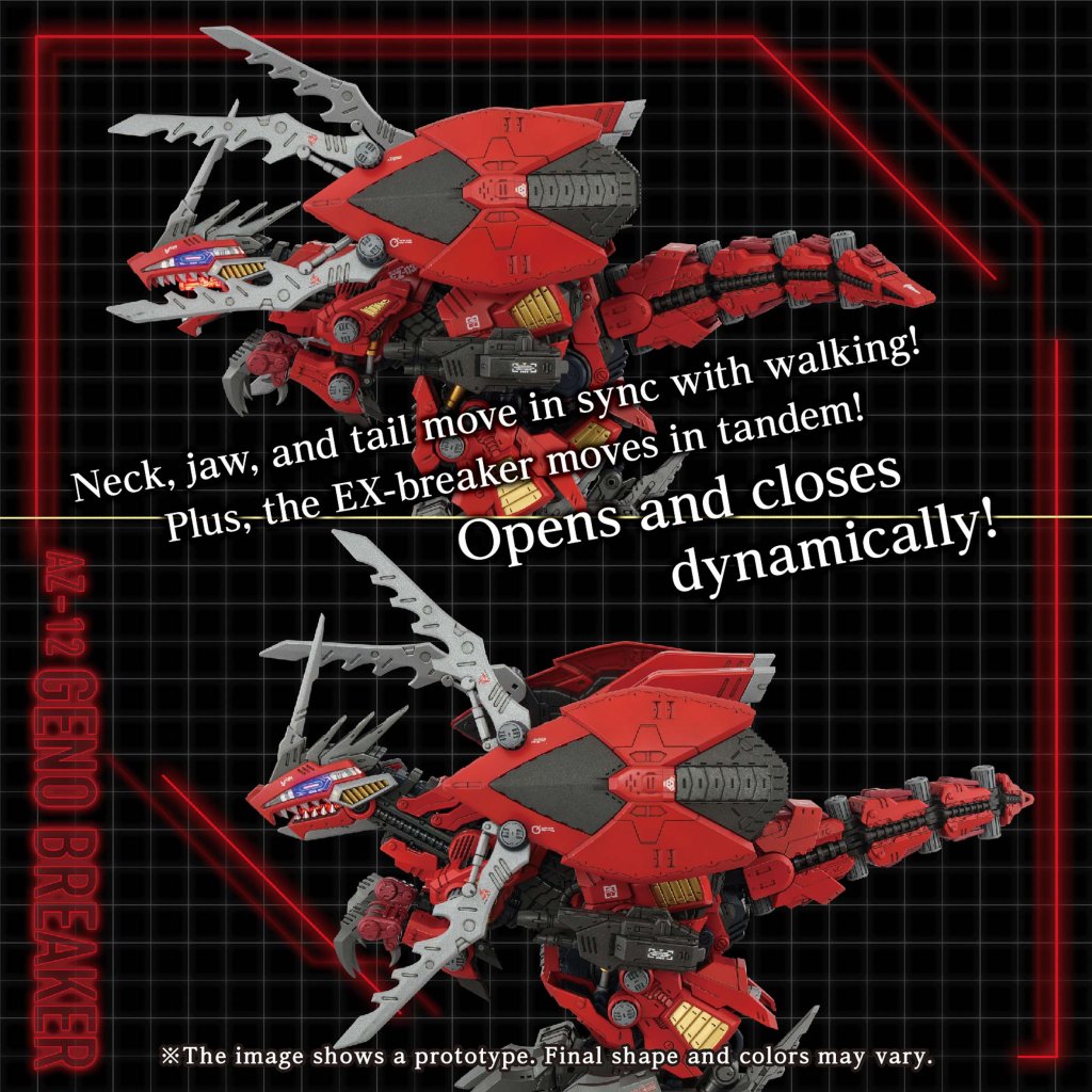 ZOIDS SERIES GENOBREAKER AZ-12
