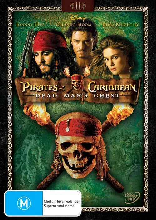 Pirates Of The Caribbean - Dead Man's Chest (DVD, 2006)