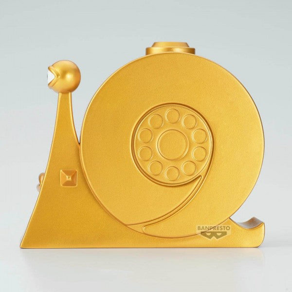 Sofvimates One Piece Golden Den Den Mushi Figure
