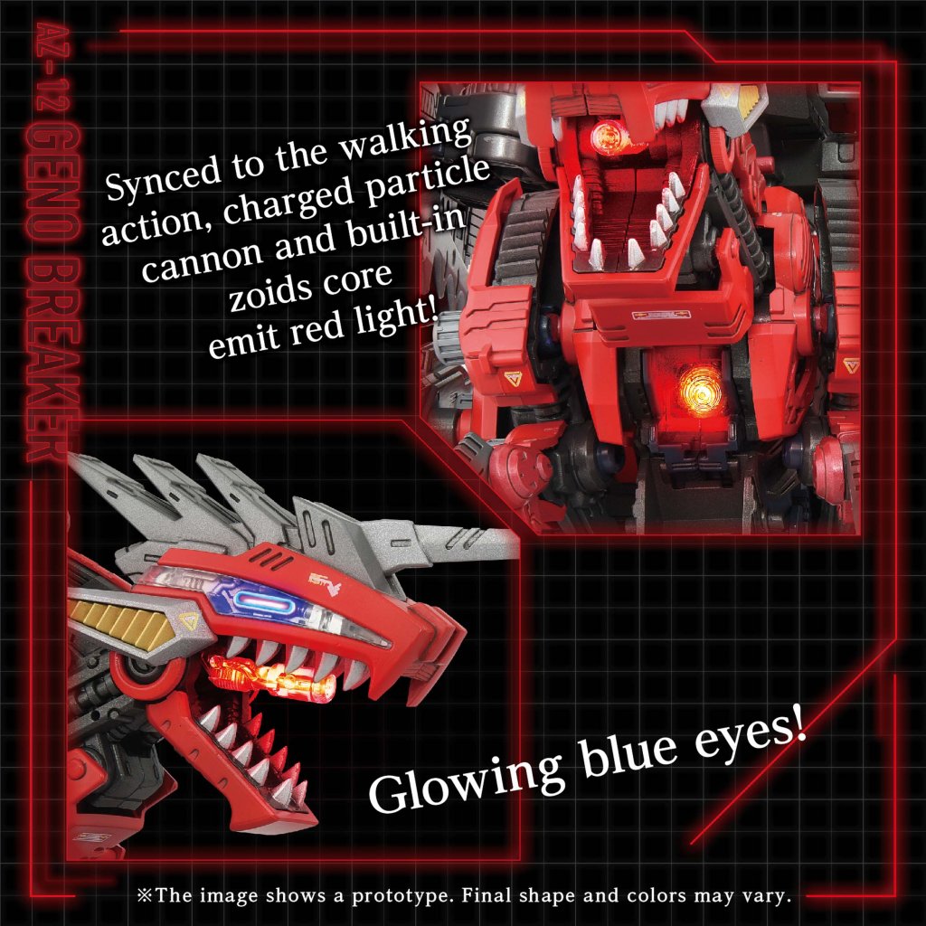 ZOIDS SERIES GENOBREAKER AZ-12