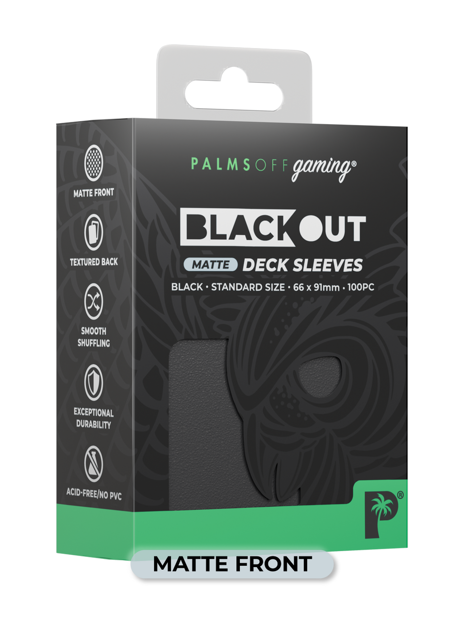 Blackout Deck Sleeves - Standard Size