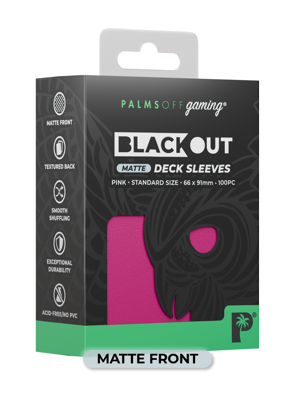 Blackout Deck Sleeves - Standard Size