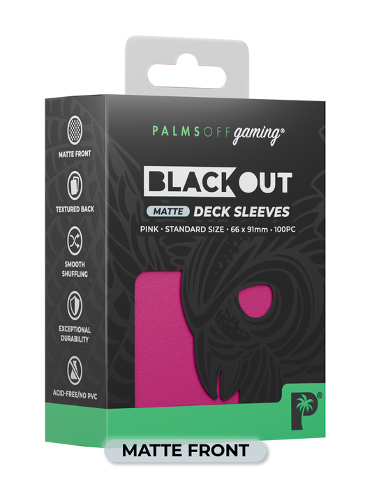 Blackout Deck Sleeves - Standard Size