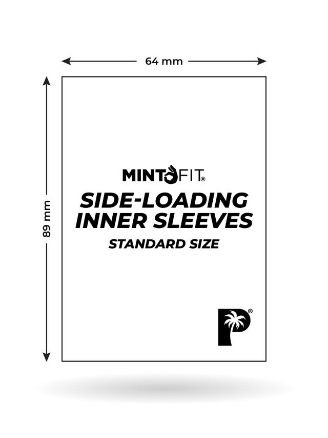 MintFit Side-Loading Inner Sleeves - Standard Size - 100pc