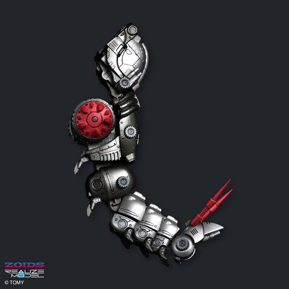 Zoids Realize Model Rmz-005 Molga Guylos Color