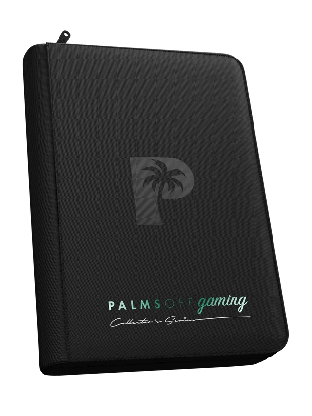 Collector's Series 4 Pocket Zip Binder - Black