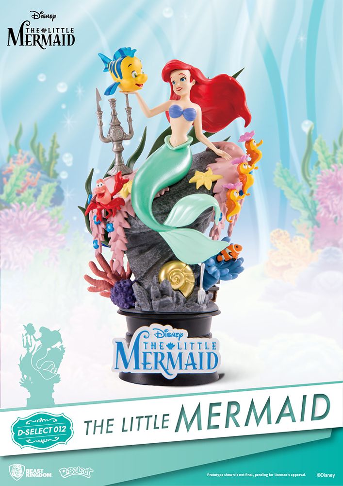 Disney The Little Mermaid 6 Inch Beast Kingdom Diorama Statue