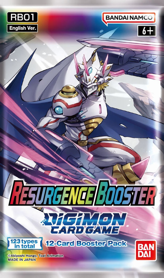 Digimon Card Game: Reboot Booster – Resurgence [RB01]