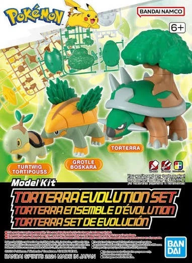 POKEMON - MODEL KIT - TORTERRA EVOLUTION SET