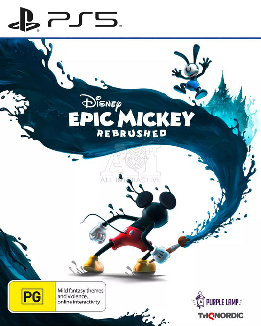 Disney Epic Mickey Rebrushed PS5